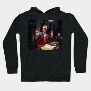 Trump Finally Arrested: Implications for US Politics Hoodie